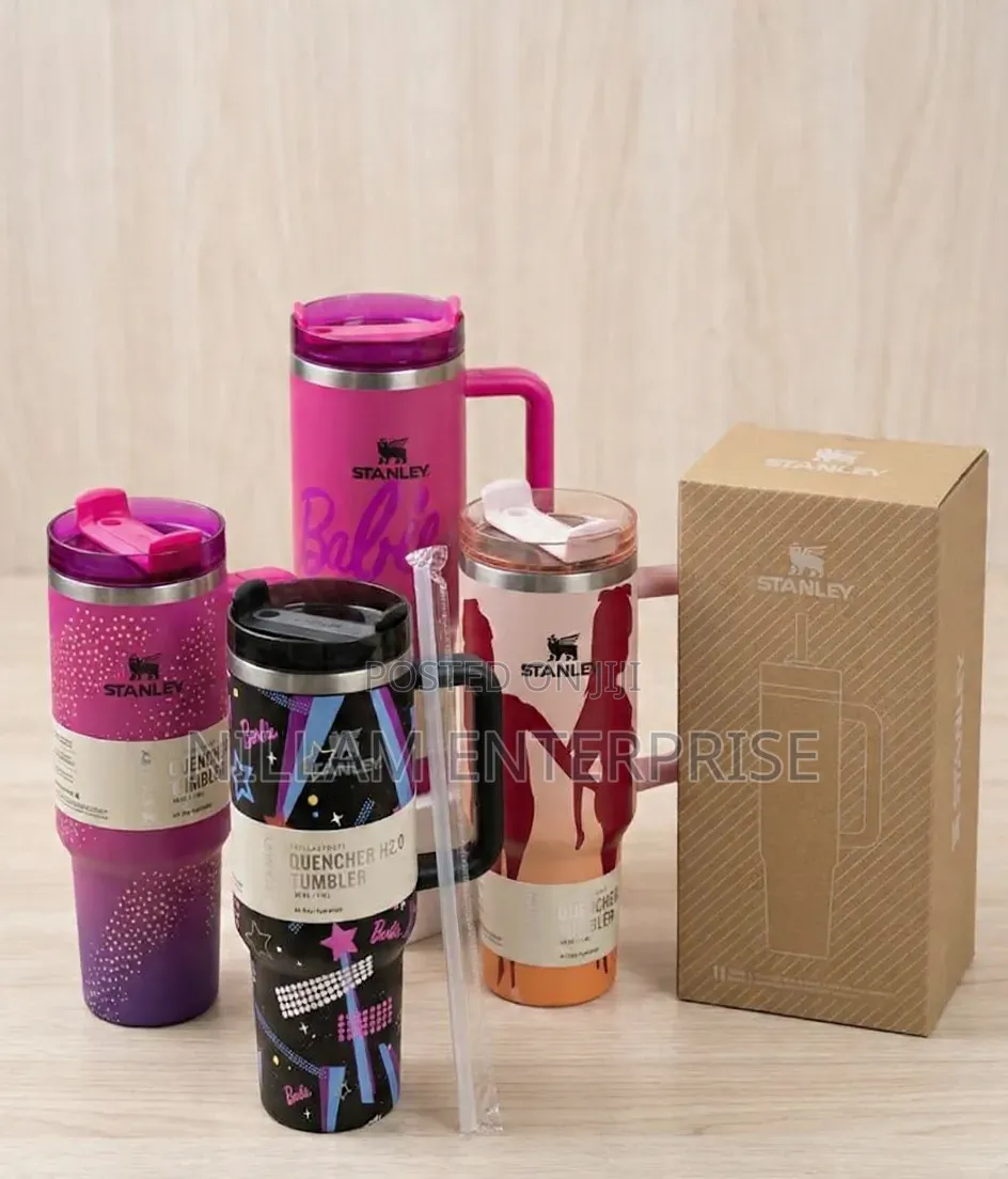 Barbie Stanley Tumbler With Handle