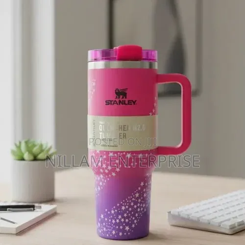 Barbie Stanley Tumbler With Handle