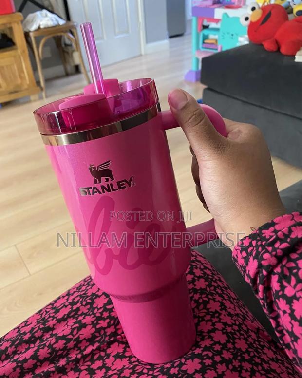 Barbie Stanley Tumbler With Handle - thumbnail 4