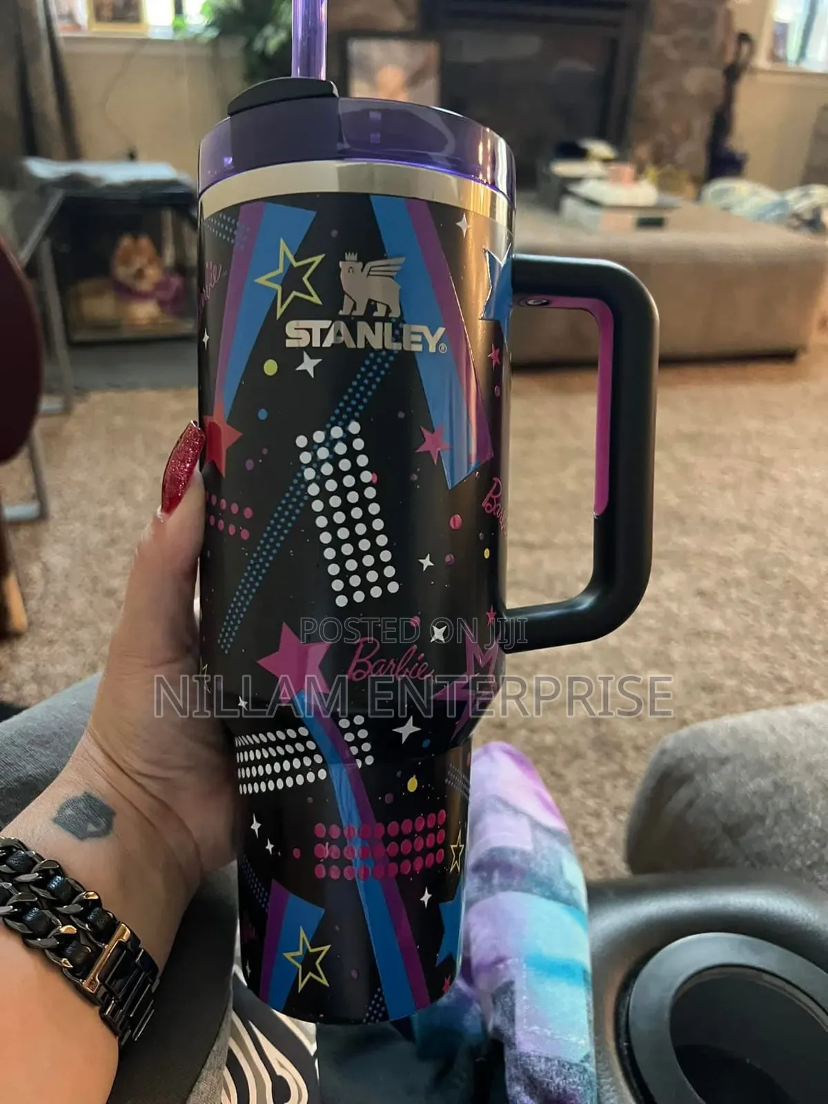 Barbie Stanley Tumbler With Handle