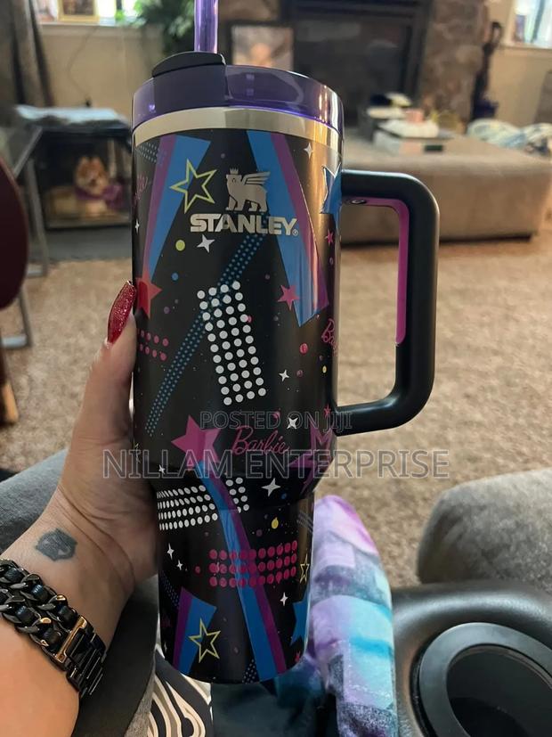 Barbie Stanley Tumbler With Handle - thumbnail 5