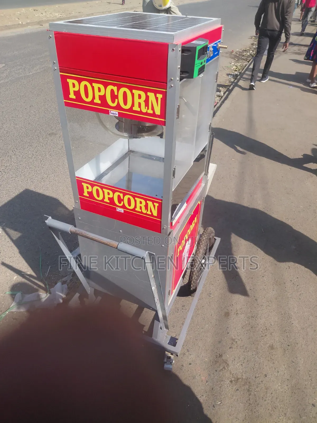 Advanced Solar Popcorn Machine