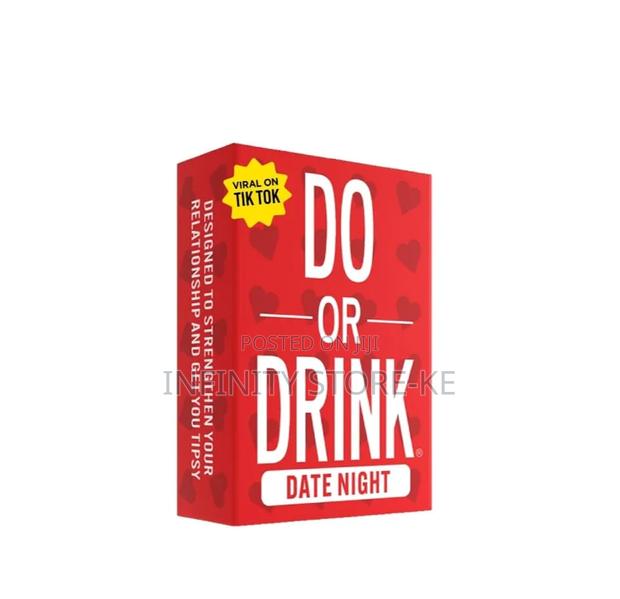 Do or Drink Date Night Edition ,Game Where Daring Love Meets Laughter