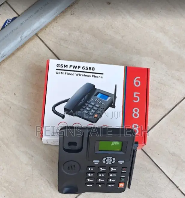 GSM FWP 6588 Dual Sim Desk Fixed Wireless Phone
