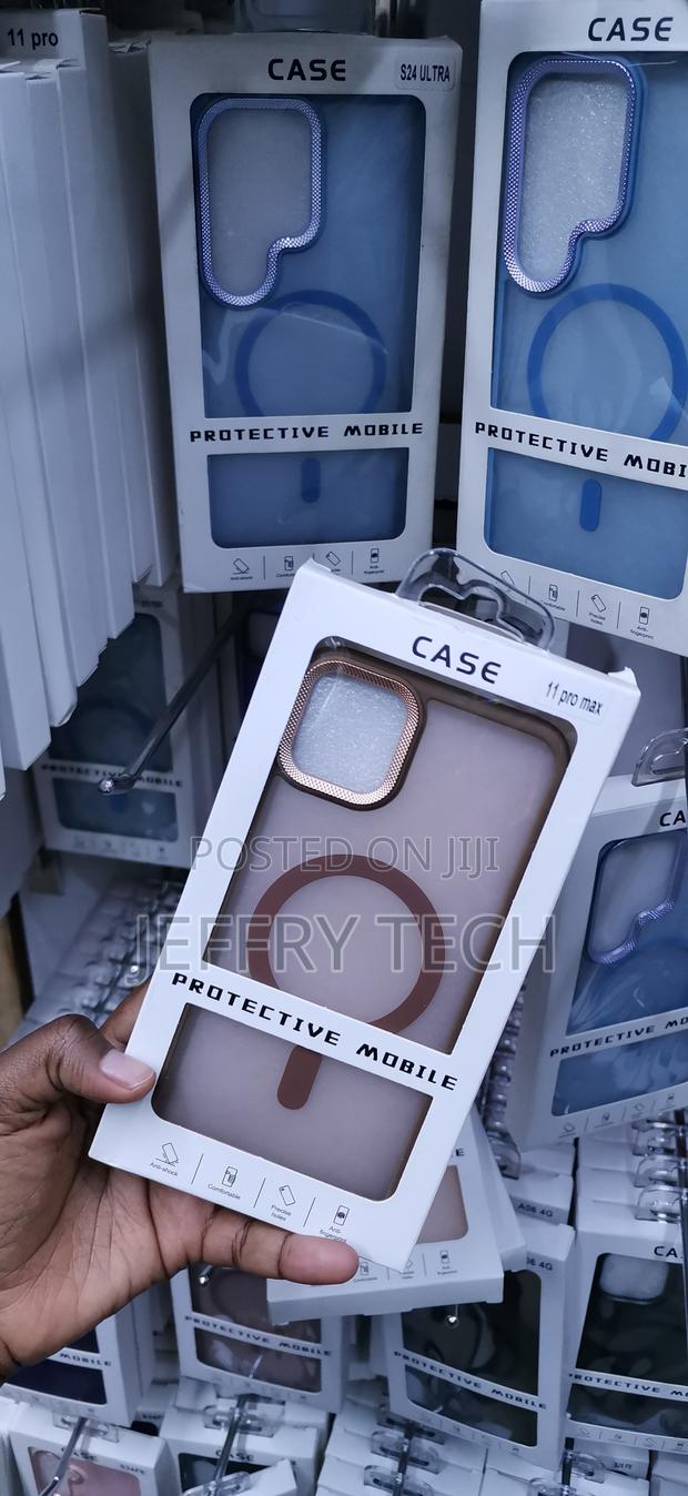iPhone 11 Pro Max, Featuring a Matte Brown Finish Case - thumbnail 2