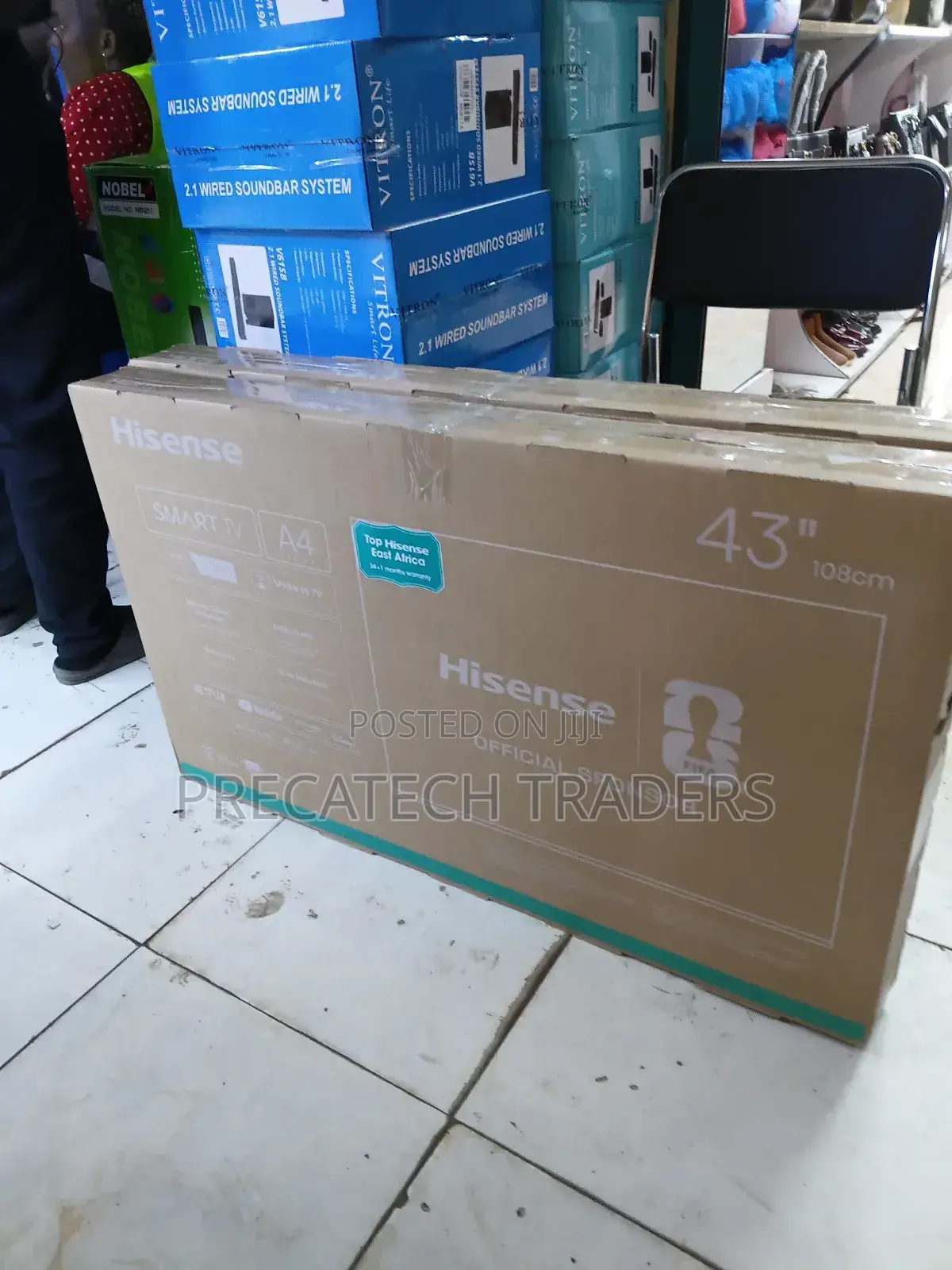 Hisense 43" Led Smart Tv – Youtube, Netflix Dolby Audio