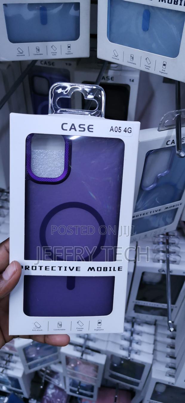 Samsung Galaxy A05 4g Purple Translucent Matte Phone Case