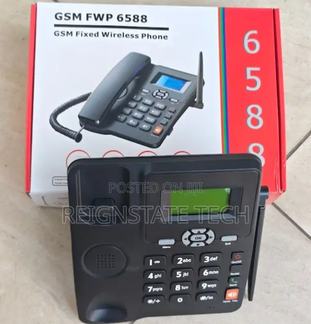 Fixed Wireless GSM Phone 6588 – Dual Sim Support