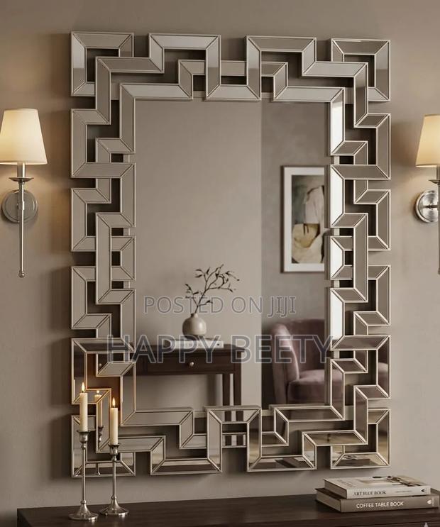  *Luxury Geometric Decorative Wall Mirror* L - thumbnail 2
