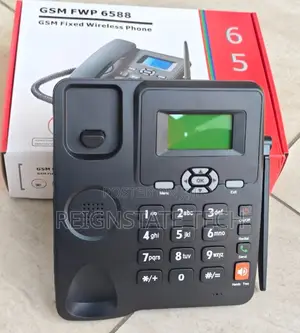 GSM FWP 6588 Fixed Wireless Phone - With Sim Card Slot, Caller Id