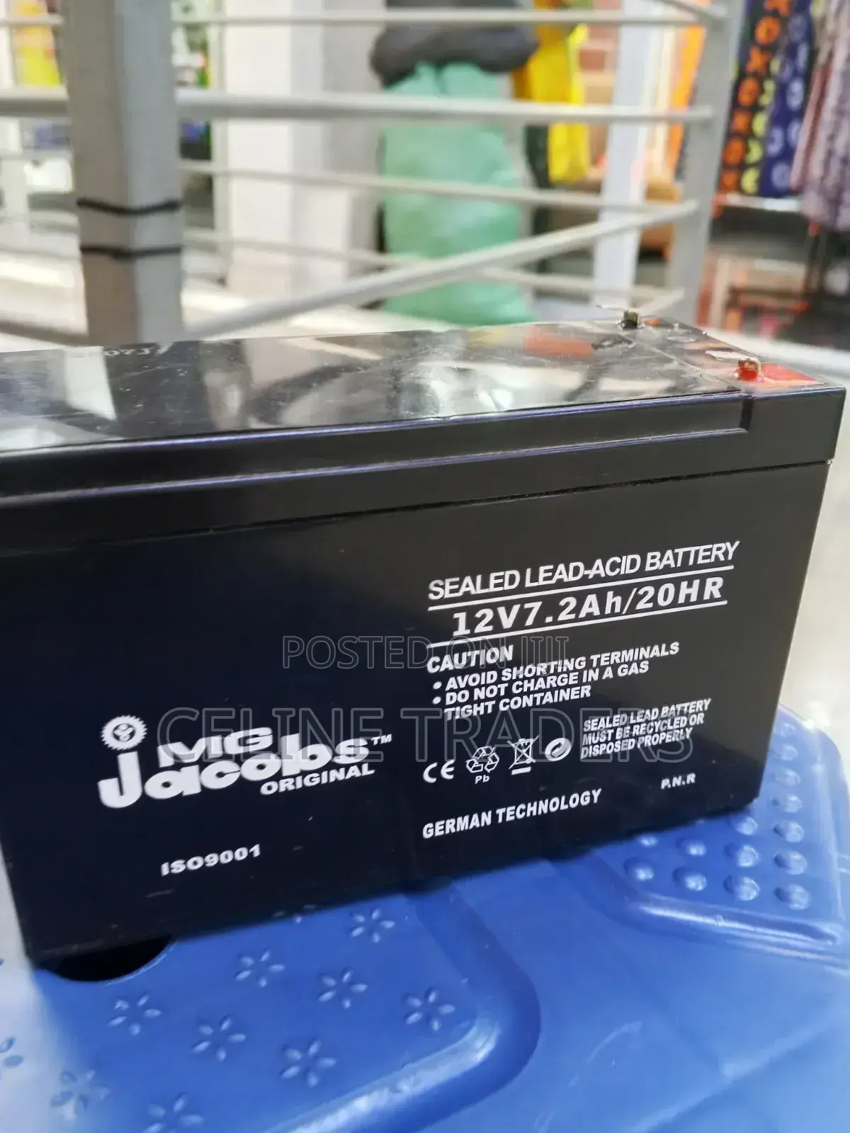 Mg Jacobs 12v 7.2ah