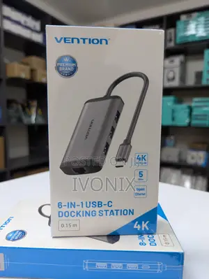 Vention Usb C Multi-Function 6 in 1 Docking Station,Typec to Hdmi/Usb