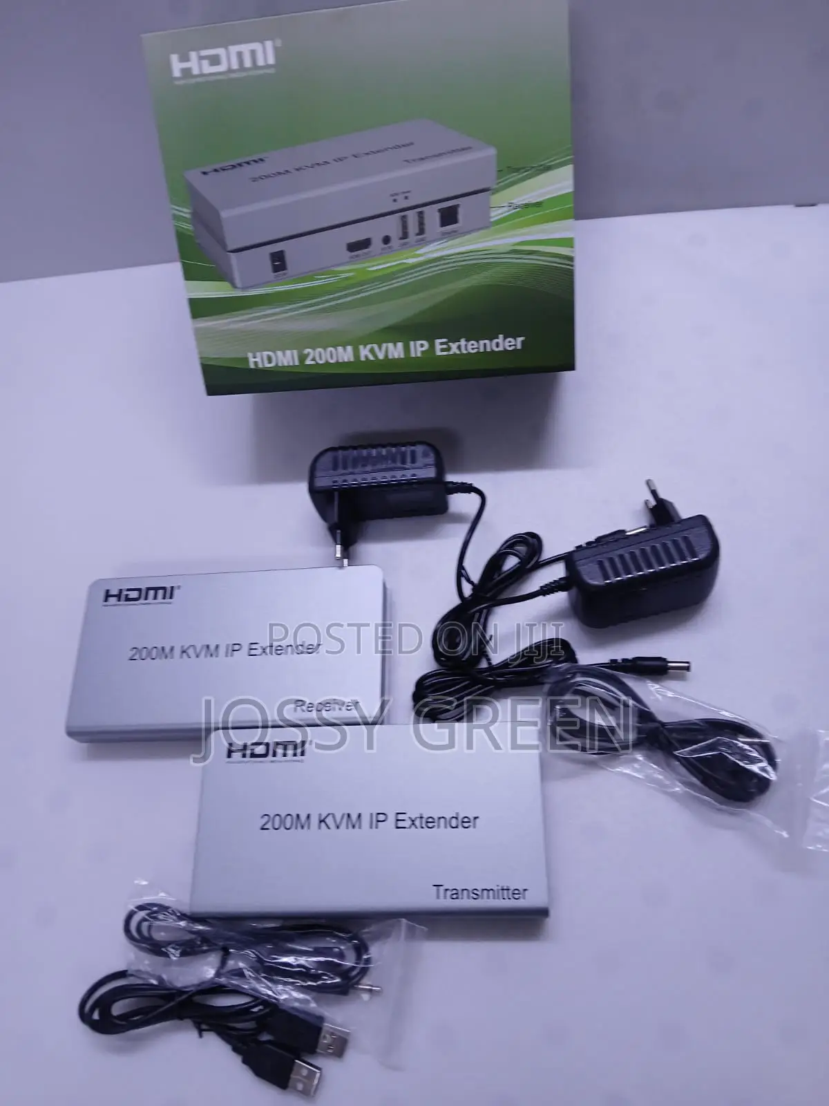 KVM Extendehdmi Usb Signals 200 Meters Over Single Cat5e/Cat6 Netcable