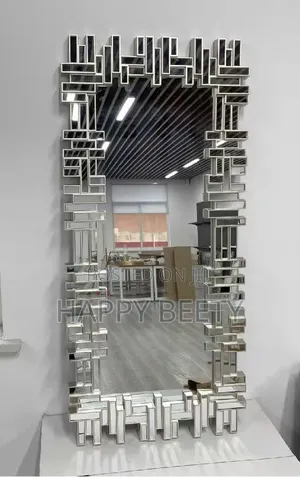  *Luxury Structured Frame Decorative Mirror(Biggest )*