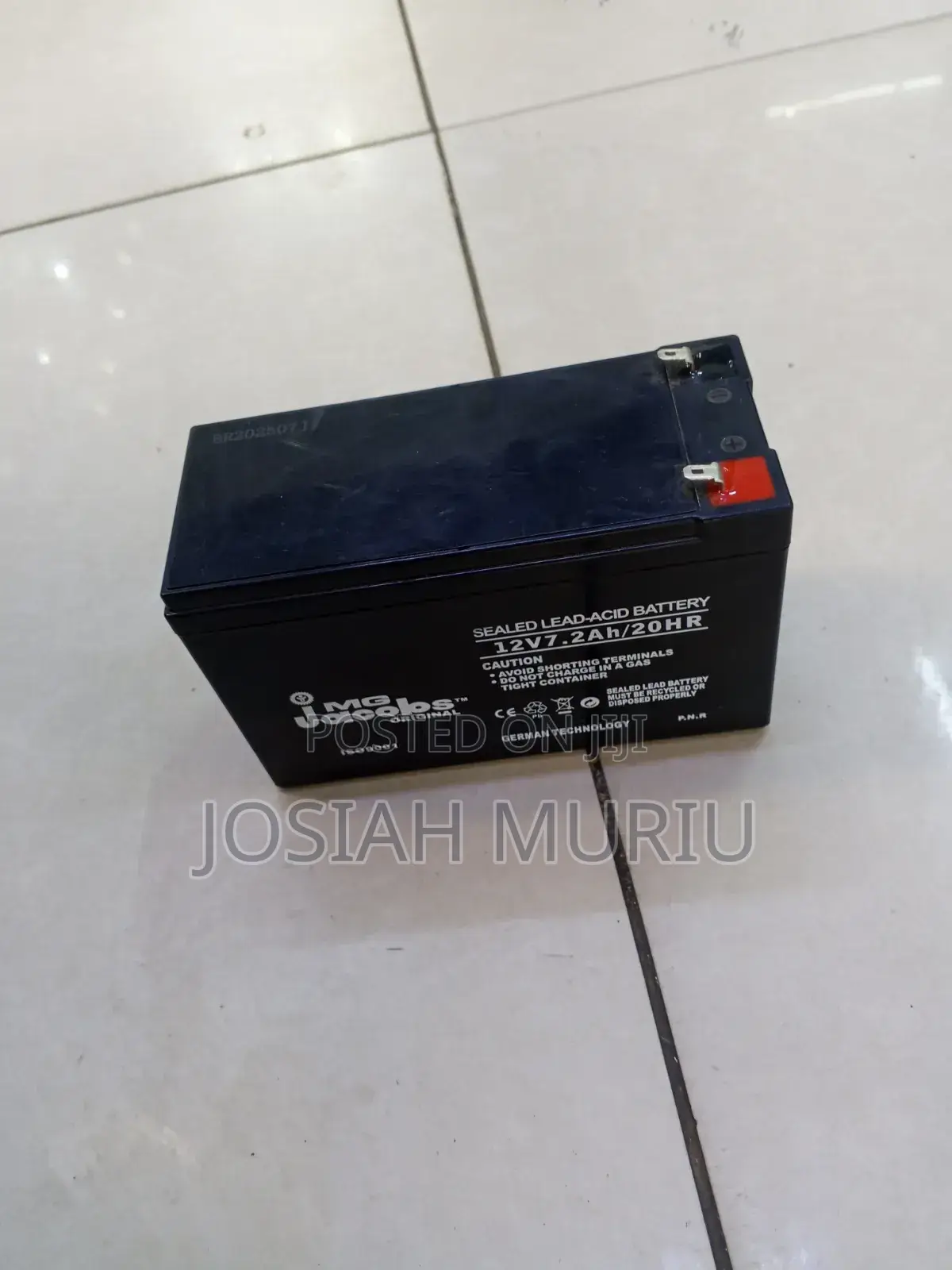 12v Mg Jacobs Battery