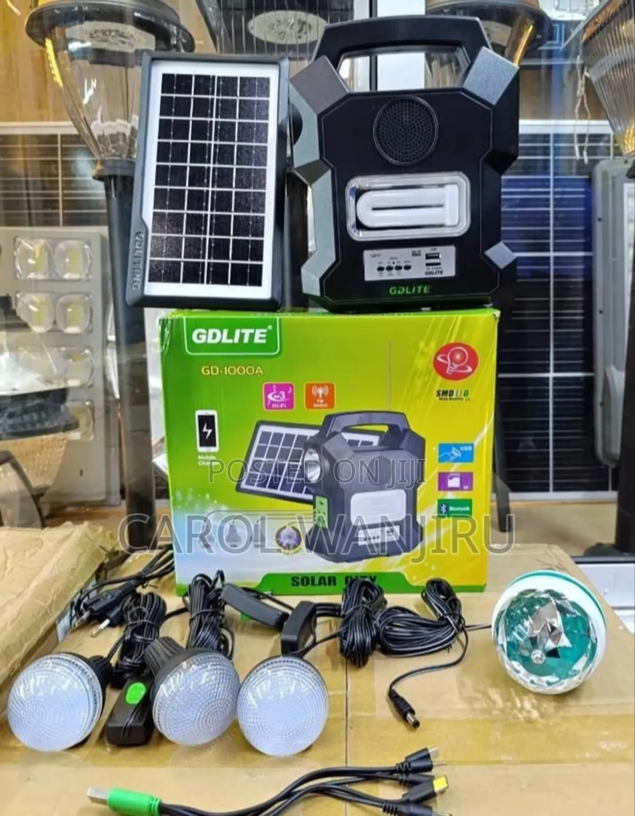 New Gd-1000a Solar Lighting System/Gd Solar Light