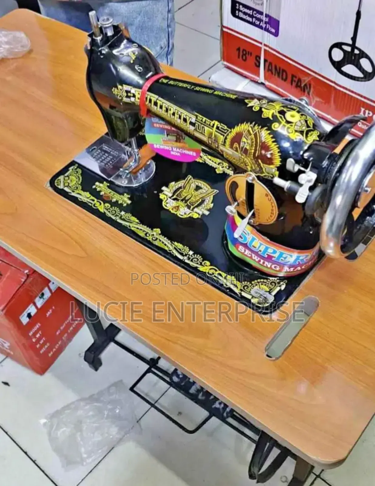 Complete Butterfly Sewing Machine/ Sewing Machine