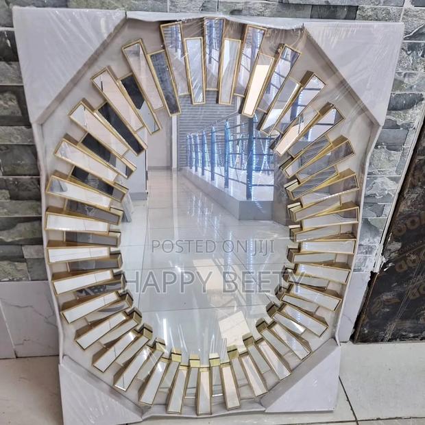  *Sunburst Oval Luxury Wall Decor Mirror (Big Size)