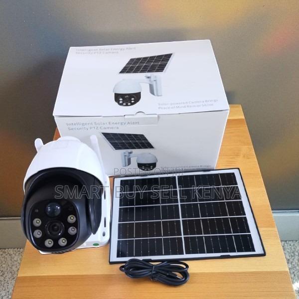 Pir Human Detection 20mp Ultra Hd 4g PTZ Rotating Solar Camera