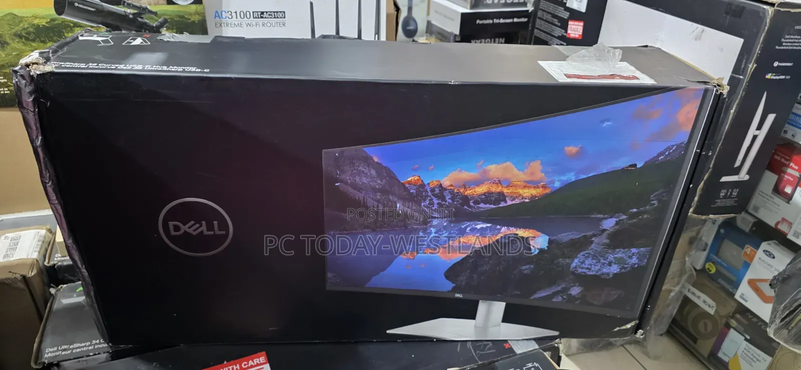 Dell Ultrasharp 38'' 3840 X 1600 Curved Usb-C Hub Monitor - U3824dw