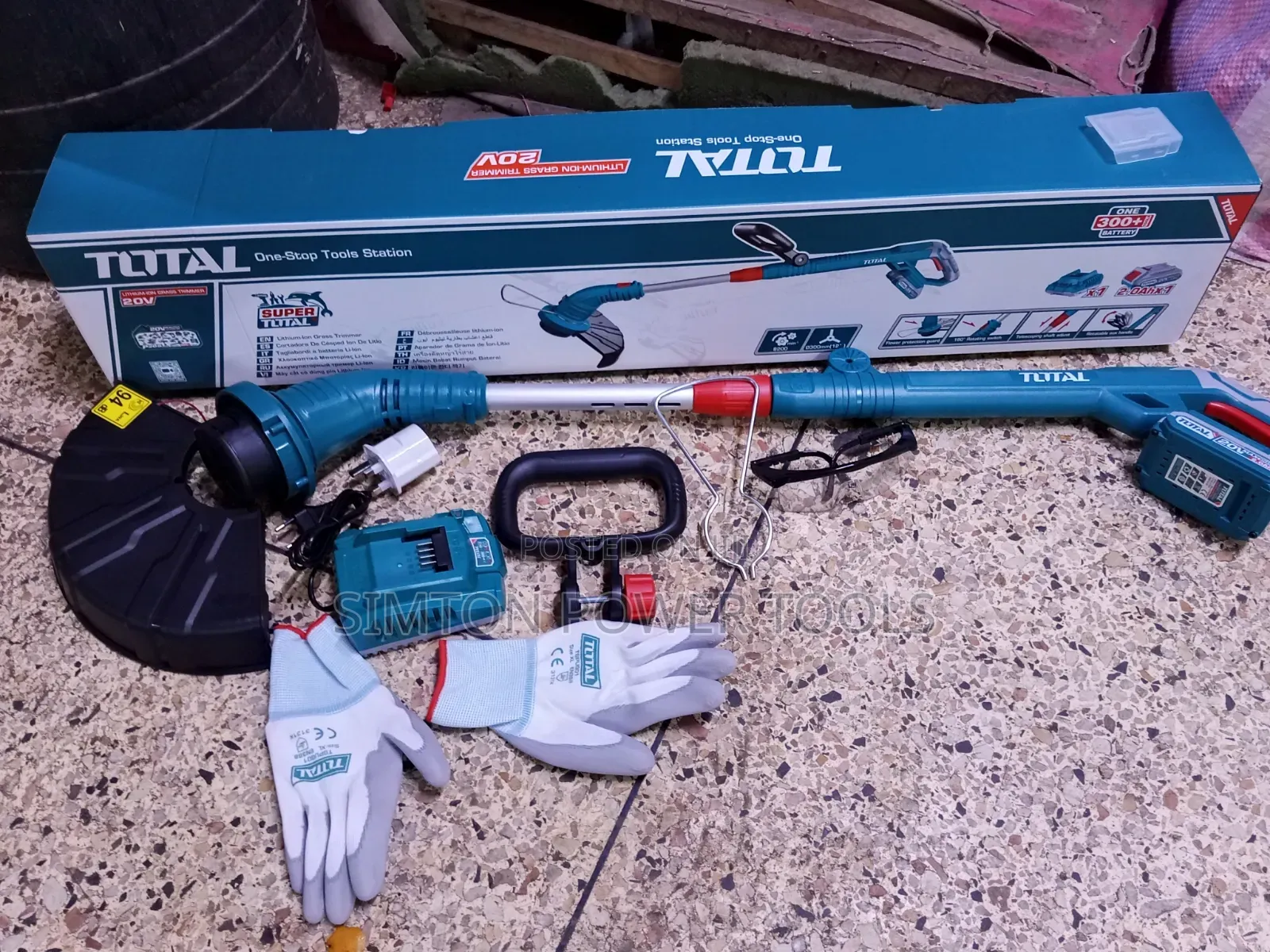 Industrial Total Cordless Brush Cutter 20v