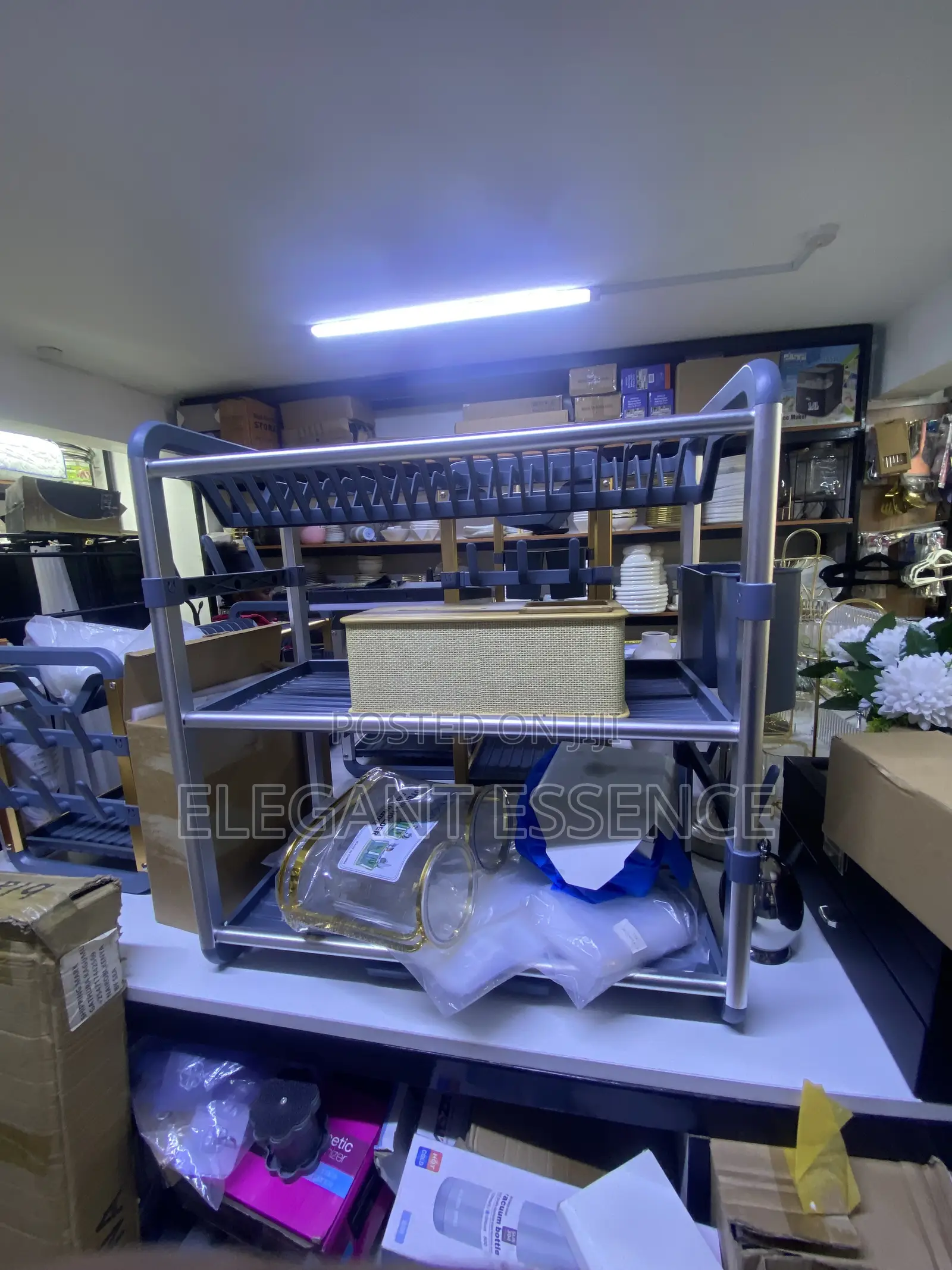 Aluminium Dish Drainer -3 Tier