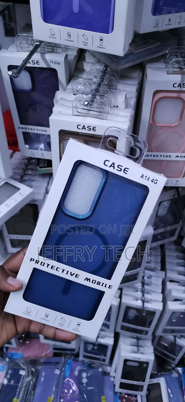 Samsung Galaxy A14 4 Gblue Translucent Matte Protective Phone Case - thumbnail 2