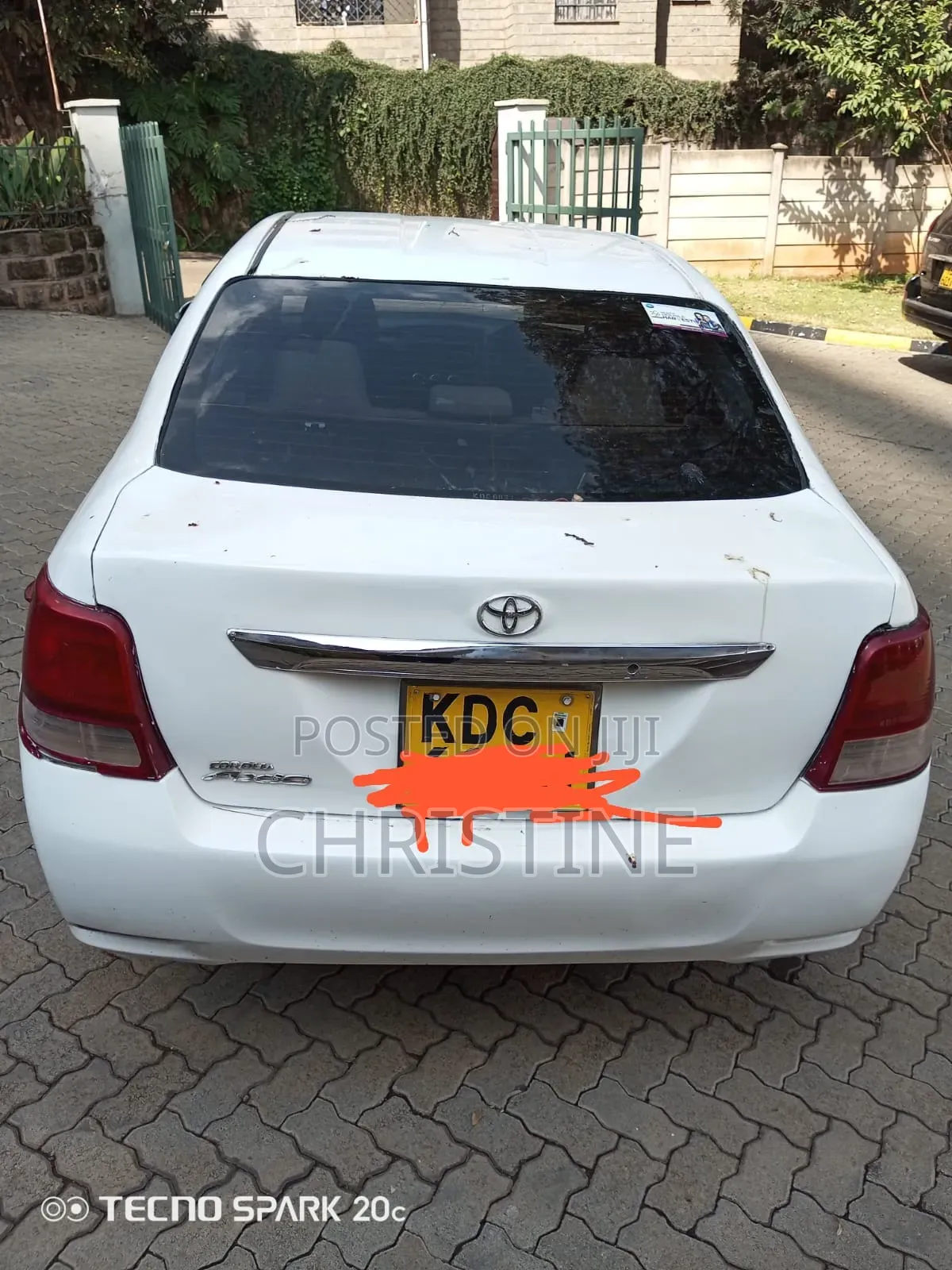 Toyota Axio 2014 White