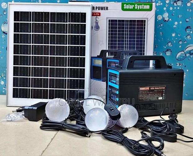 Big Solar Lighting System With 4 Led Bulbs /Solar Lighting System - thumbnail 2