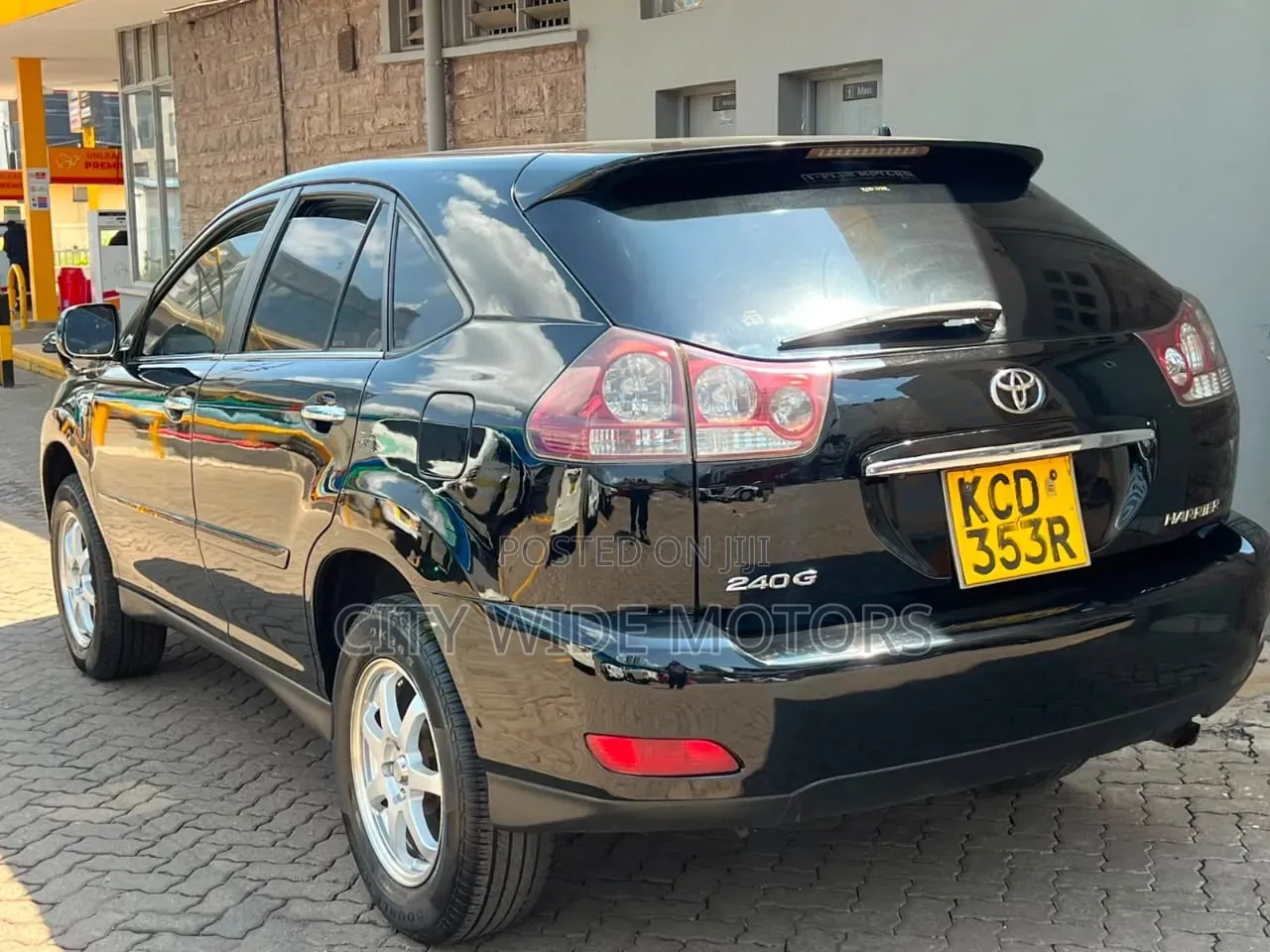 Toyota Harrier 2008 Silver