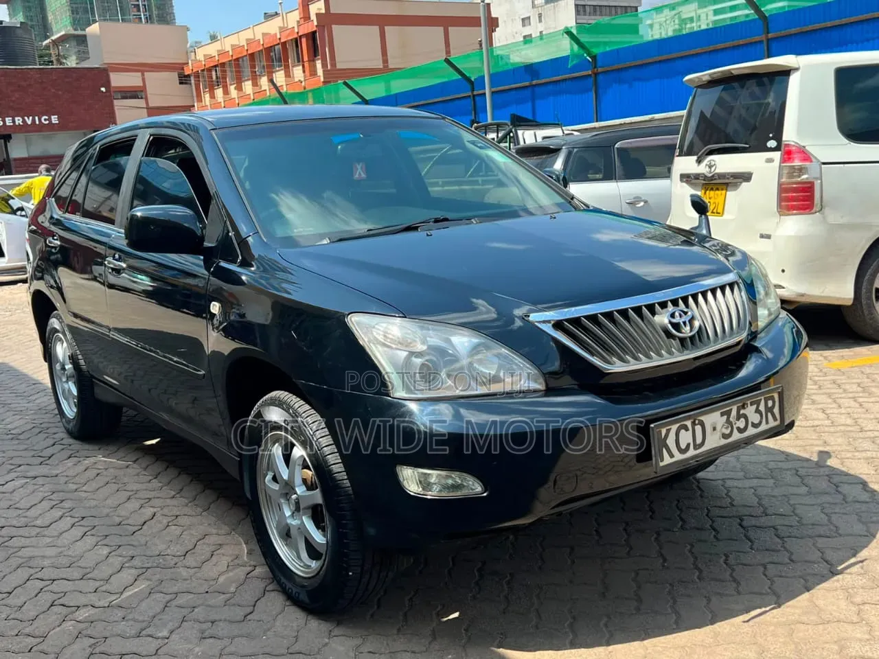 Toyota Harrier 2008 Silver