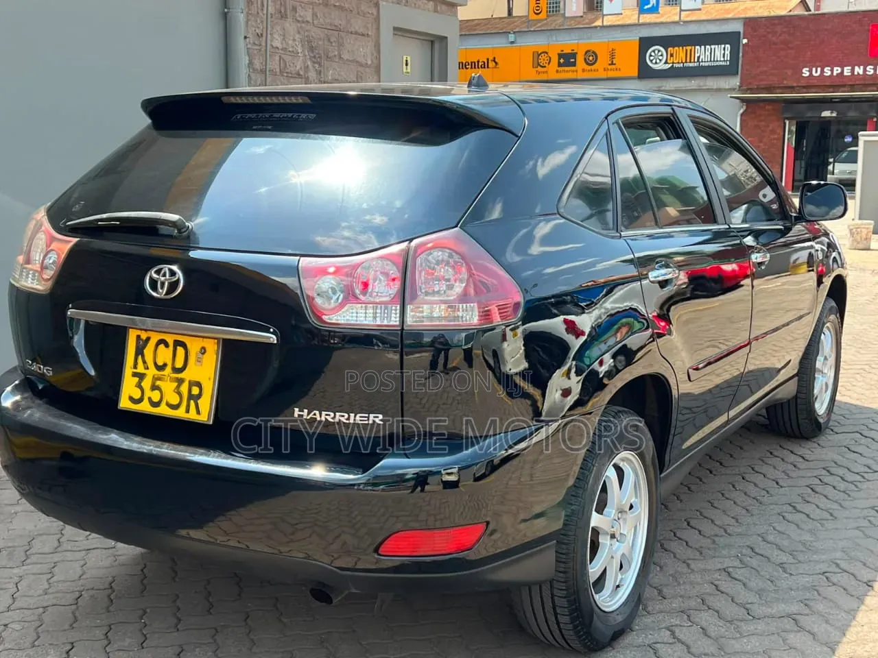 Toyota Harrier 2008 Silver