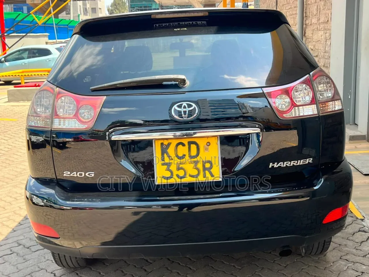 Toyota Harrier 2008 Silver