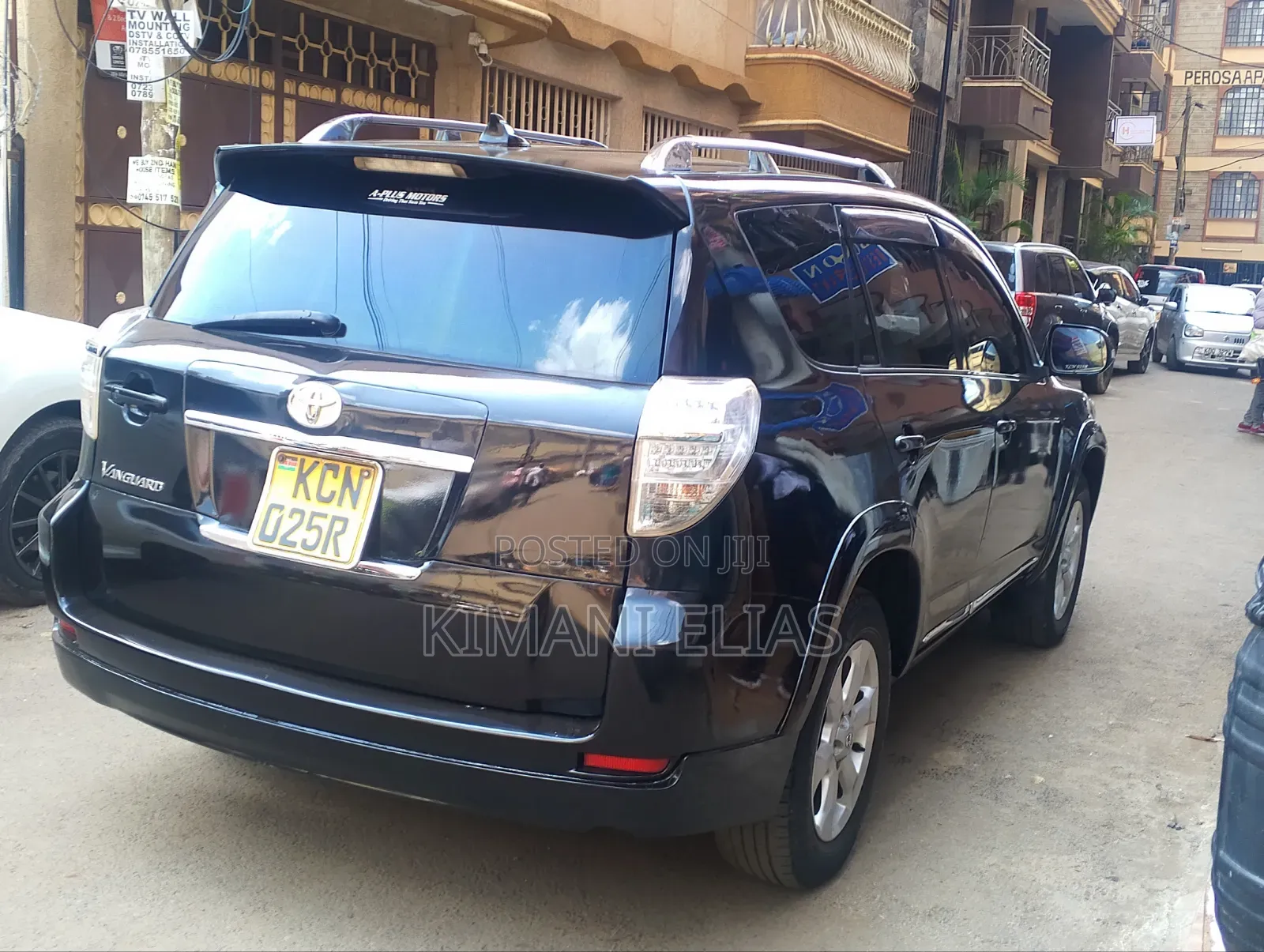 Toyota Vanguard 2011 Black