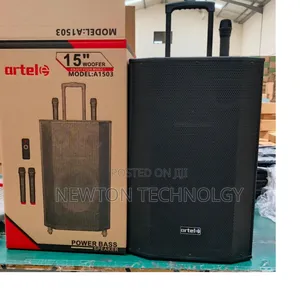 15 Inches Artel A1503 Rechargeable Trolley Speaker at 14999