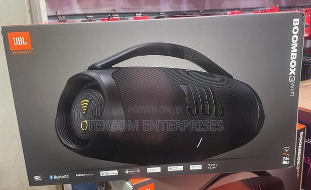 JBL Boombox 3 Wifi (Wireless ,Bluetooth ,Wifi)