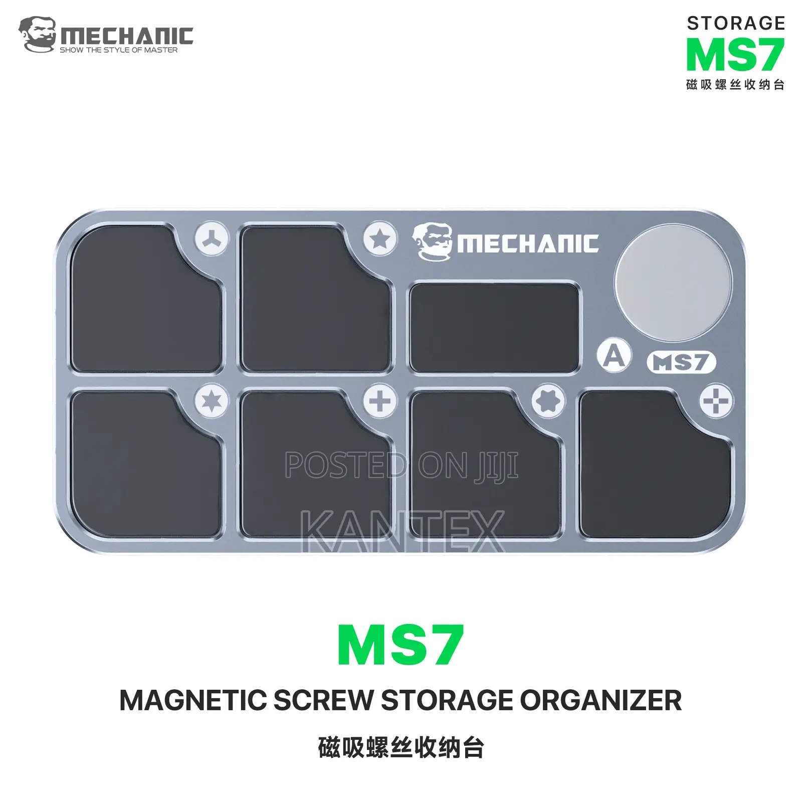Mechanic Ms7 Magnetic Screws Storage Tray