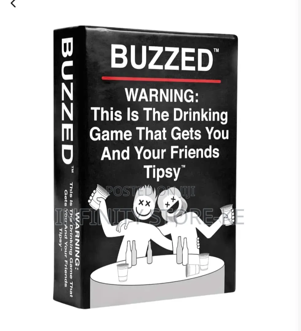 Buzzed Black -a Fast Paced and Hilarious Card Game