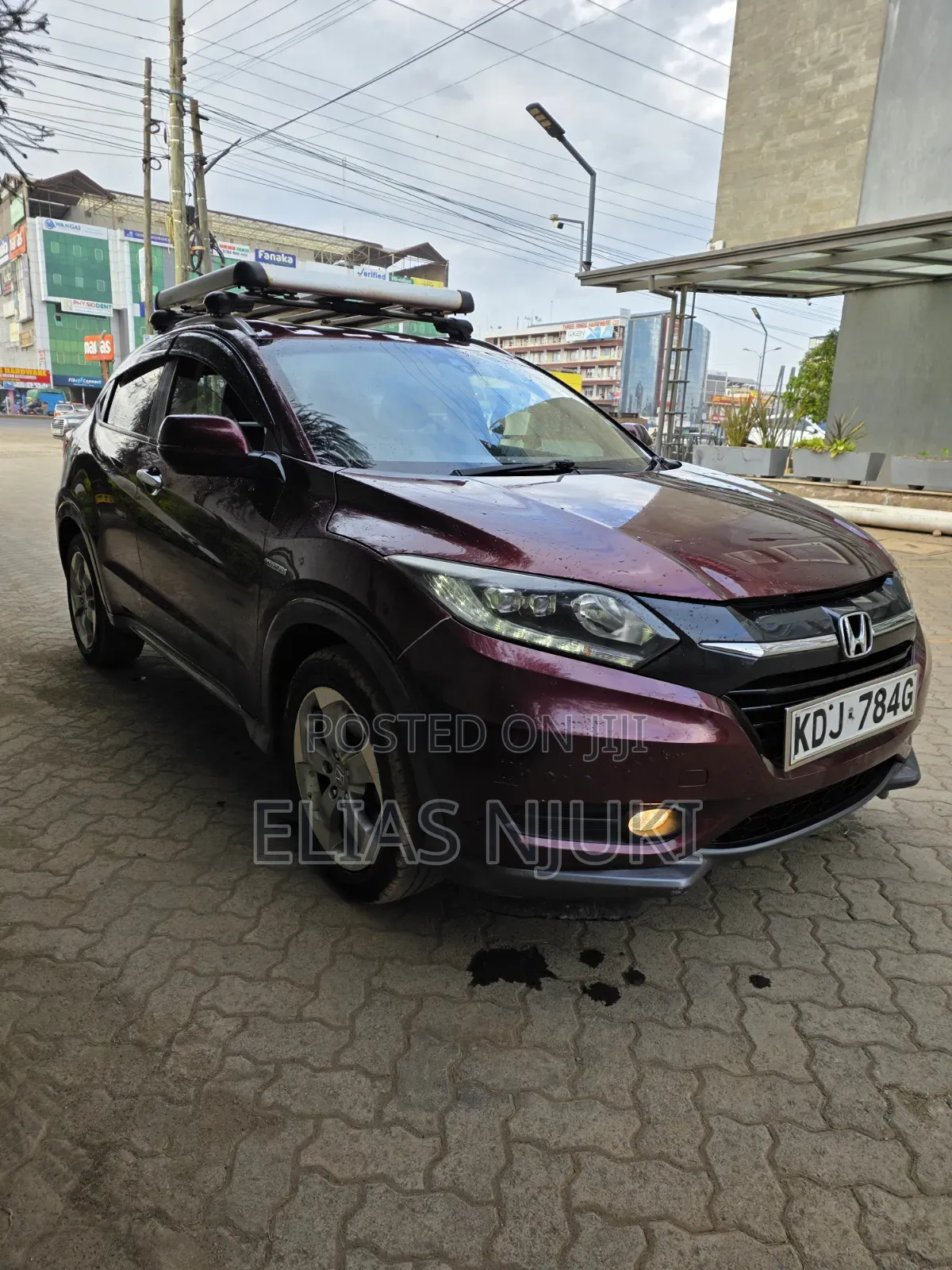 Honda Vezel 2015 Maroon