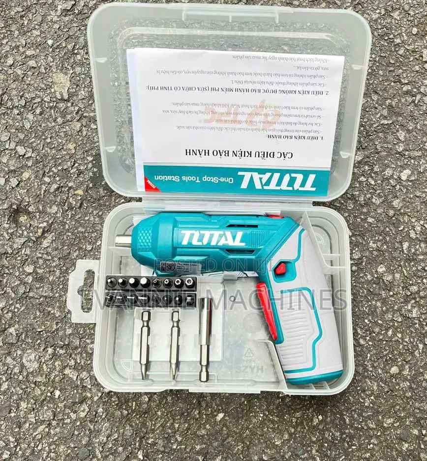 Total Tsdli0442 Lithium-Ion Cordless Screwdriver 4v