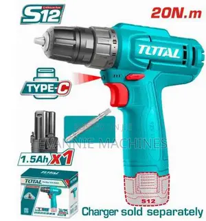 Total Tdli12456 Cordless Drill 12v