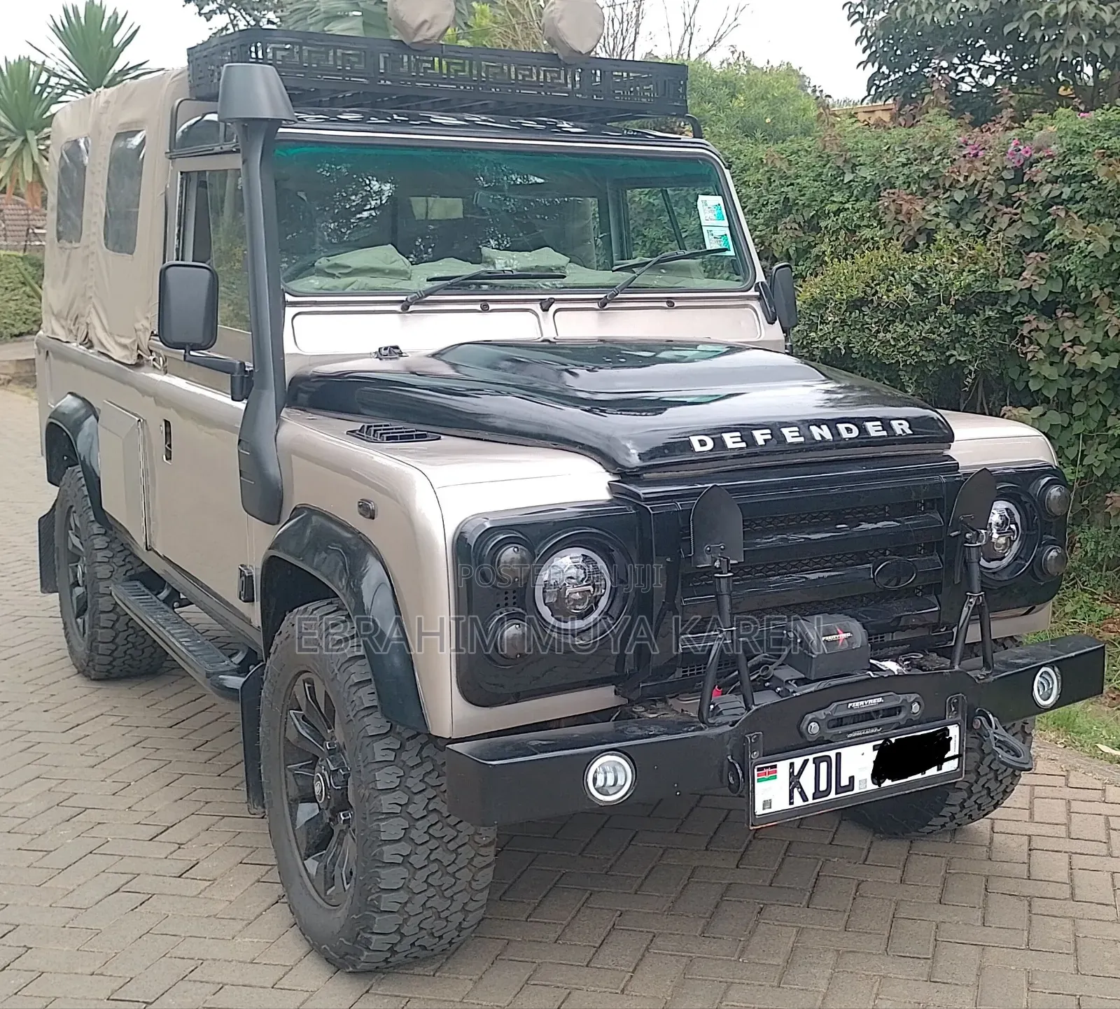 Land Rover Defender 2008 Gold