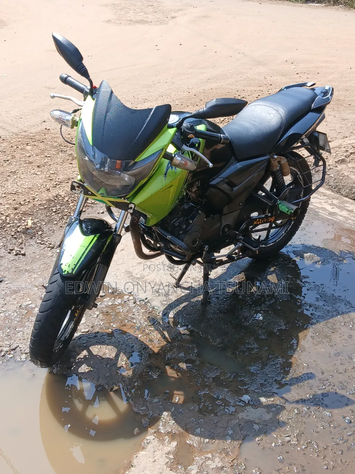 TVS Apache 160 4V 2014 Green