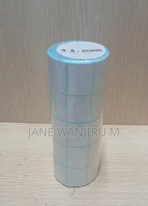 40×30mm Barcode Label Roll – 800 High-quality Thermal Labels