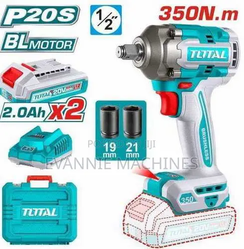 Total Tiwli2035 Cordless Impact Wrench 310nm