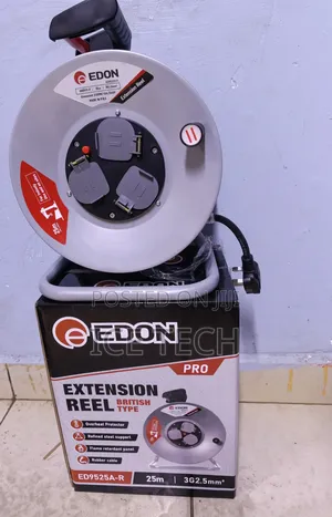 Edon Extension Reel/25m by 2.5mm Extension Reel