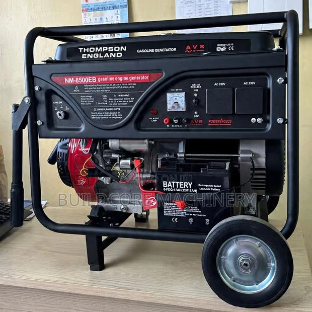 10kva Thompson England Single Phase Power Generator - thumbnail 2