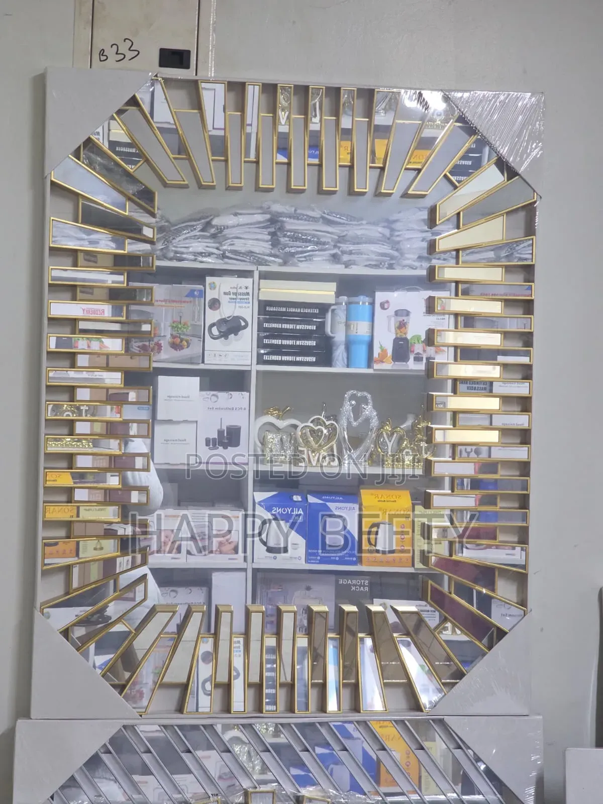 Big Size Sunburst Decorative Mirror