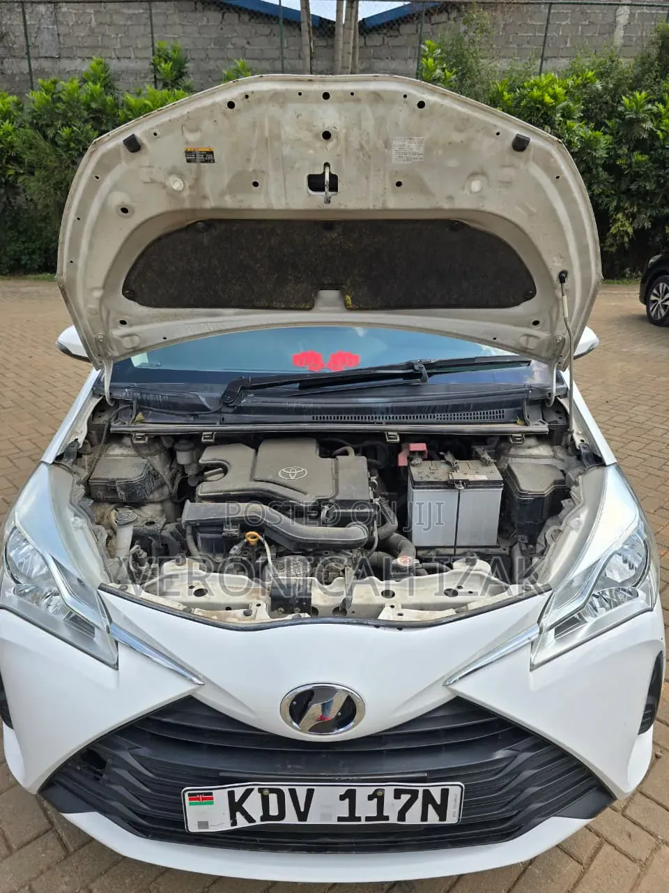 Toyota Vitz 2018 White