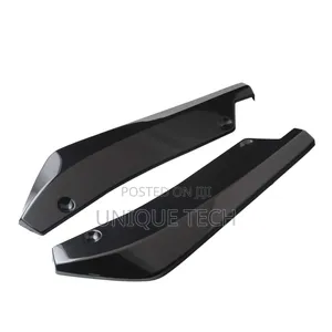 2pcs Rear Bumper Diffuser Splitters Rear Bumper Canards